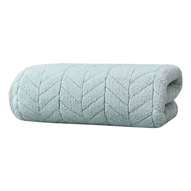 Toalla de baño de microfibra para adultos, altamente absorbente, de secado rápido, para el cabello, suave, que no suelta pelusa, para usar en la ducha, la playa y el baño.