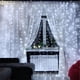 thumbnail image 3 of Guirnalda LED de 8 modos, lámpara de hadas para vacaciones, cortina de luz USB para el hogar, dormitorio, fiesta, patio, año nuevo, 2025, árbol de navidad（Warm white 4x2M 300LEDs, 3 of 5
