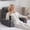 Light Grey, variant on Reading Pillow for Sitting in Bed Adult, Back Pillow for Bed Sitting up with Arms, Pockets and Cup holder, Sit Up Backrest Pillows for Beds Chair Support, Rest Pillow for Gaming (Light gray, 5PCS)