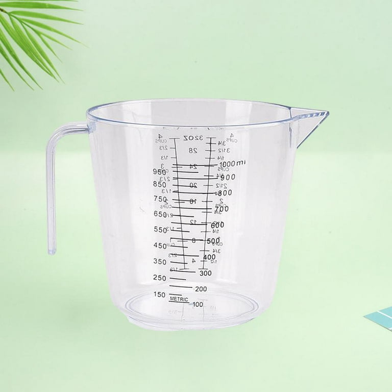 Farberware 2-Cup Borosilicate Glass Wet and Dry Measuring Cup with  Oversized Measurements, Clear