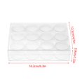 thumbnail image 3 of Rectangle Clear Plastic Jewelry Luxury Finish, 3 of 4