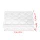 thumbnail image 5 of Caja de almacenamiento rectangular de plástico transparente para cuentas de joyería, contenedor de 12 botellas redondas, frascos pequeños (15g), 5 of 6