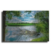 Luxe Metal Art 'Midland Reflections 2' by Grace Fine Arts Photography, Metal Wall Art, 16"x12"