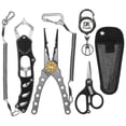 thumbnail image 1 of Multifunctional Fishing Pliers Combo Kit With Scissor Fish Gripper Zinger Retractor Fishing Tackle F, 1 of 4