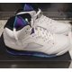 thumbnail image 4 of Ni - ke Air Jordan 5 Retro WHITE EMERALD GRAPE (2025) (GS) Youth Size 3, HQ7980-100 NIB!, 4 of 5