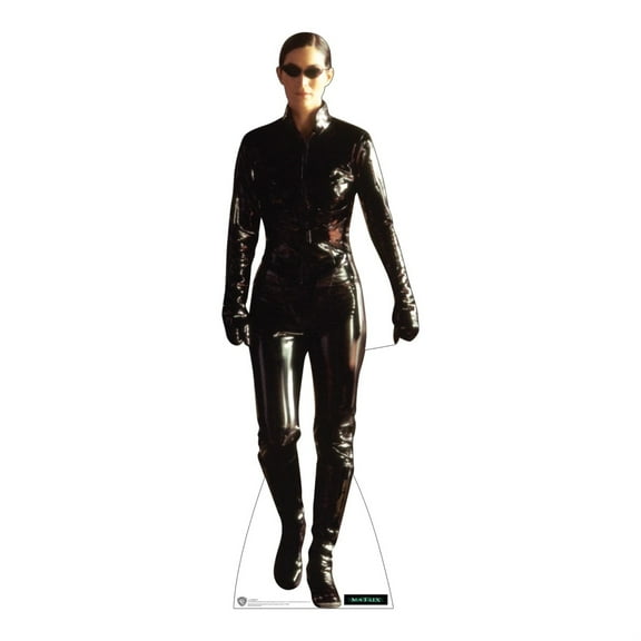 Prime Party Trinity The Matrix Life-Size Cardboard Cutout, Movie Party Standee Photo Prop, 69" x 23"