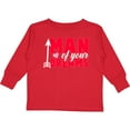 thumbnail image 3 of Inktastic Valentine's Day Man of your Dreams with a Heart and Arrow Boys or Girls Long Sleeve Toddler T-Shirt, 3 of 5