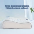 thumbnail image 6 of RFUGUG Cooling Massage Latex Pillowcase - 19.68x11.81in, Breathable, Hypoallergenic Cover for Therapeutic Support, Enhanced Sleep Quality & Refreshing Rest, Ideal for Hot Summer Nights, 6 of 6