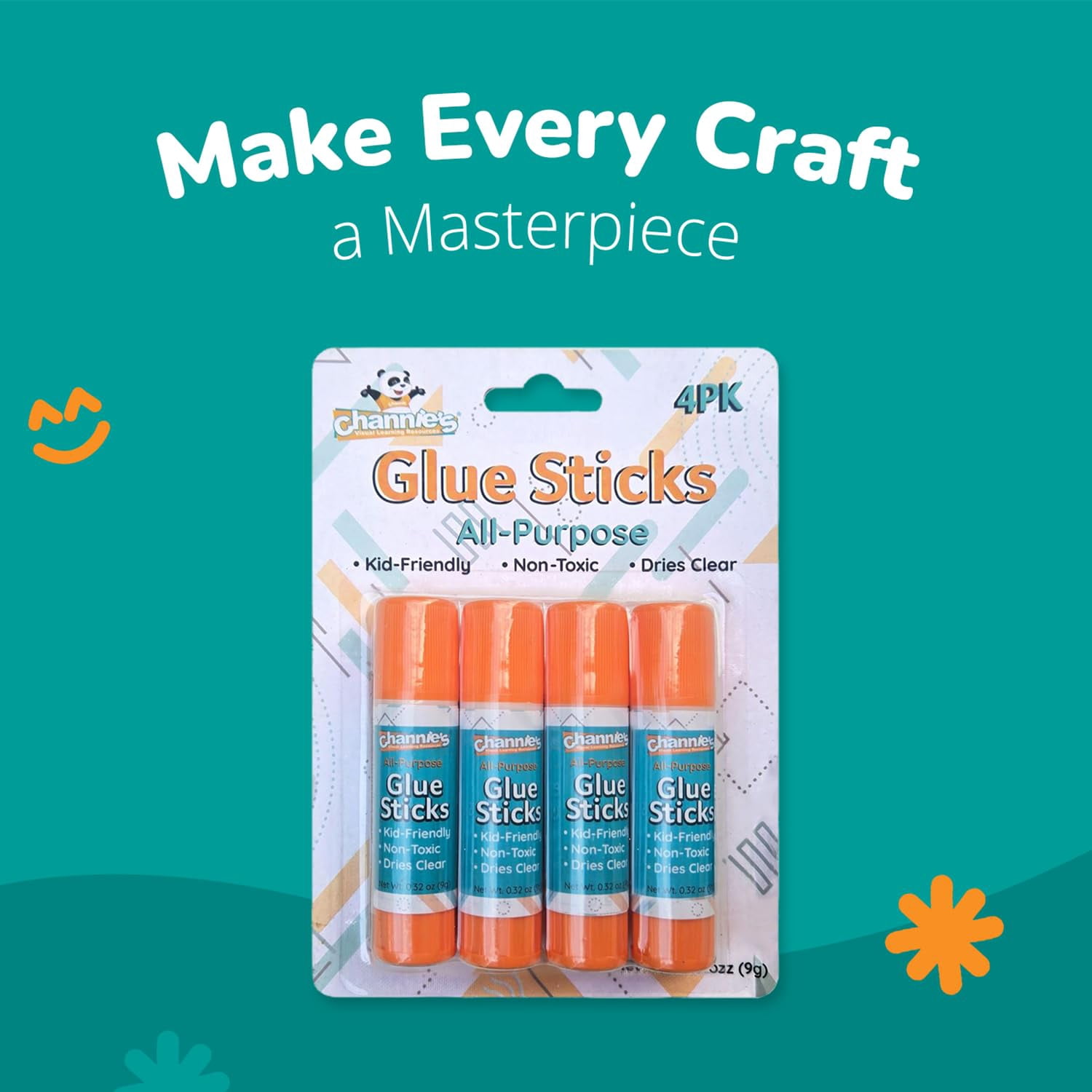 Channie's Glue Sticks 4 Pack