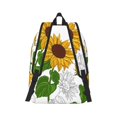 thumbnail image 5 of Wukai Plump Sunflower And Sketch Paper Reusable Cosmetic bag,Travel Toiletry Organizer Capacity,Waterproof Puzzle Bags, 5 of 7
