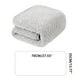 thumbnail image 3 of Paño De Lavar Juego de 4 toallas de baño de terciopelo con estampado de rayas,absorbentes y de secado rápido,ideales para el hogar,la playa y los viajes (gris,35 x 70 cm). Rkxzt, 3 of 9