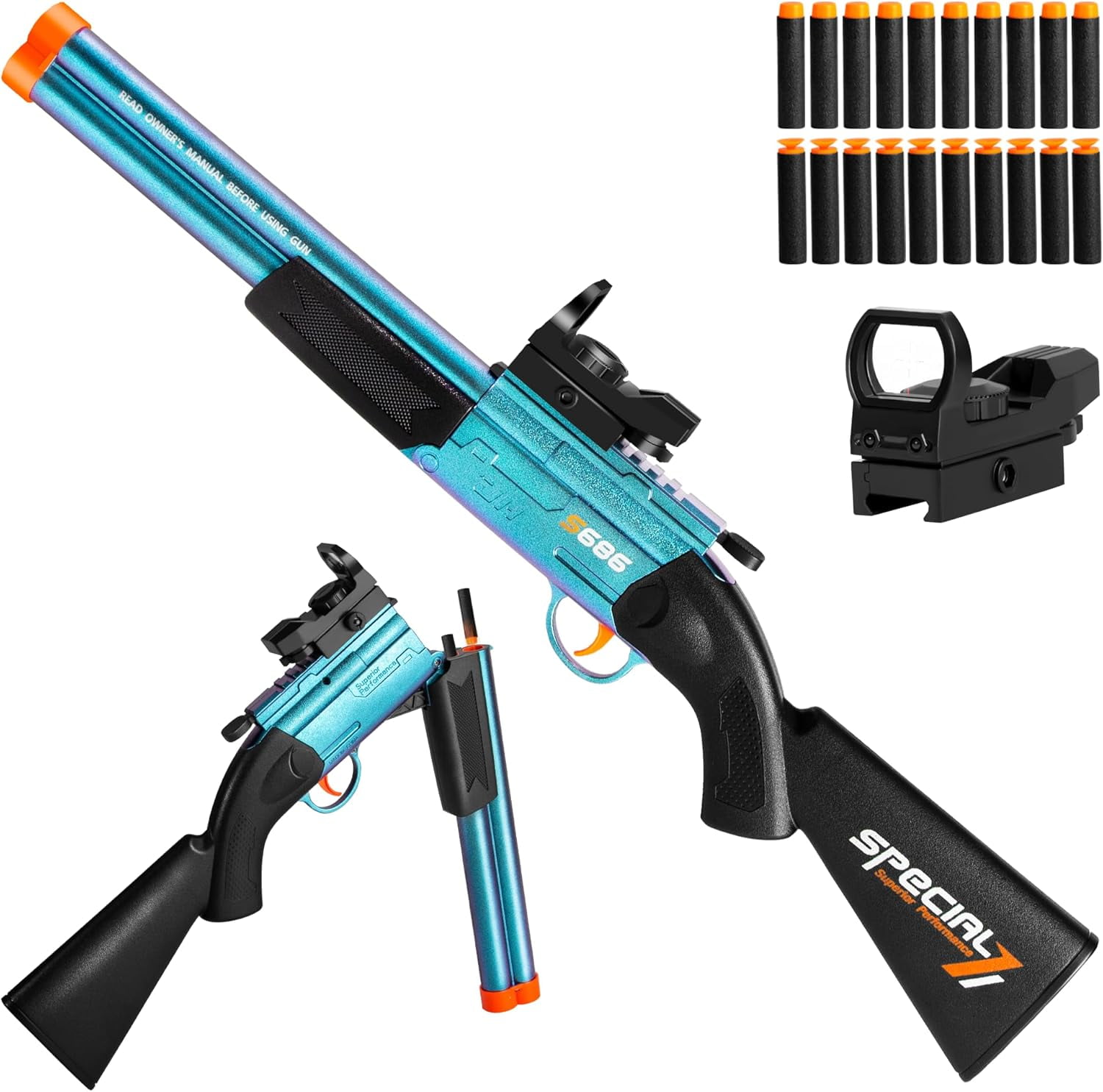 Nerf Rival Kronos XVIII 500 Spring-Action Blaster with