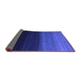 thumbnail image 2 of Ahgly Company Indoor Square Abstract Purple Contemporary Area Rugs, 5' Square, 2 of 4