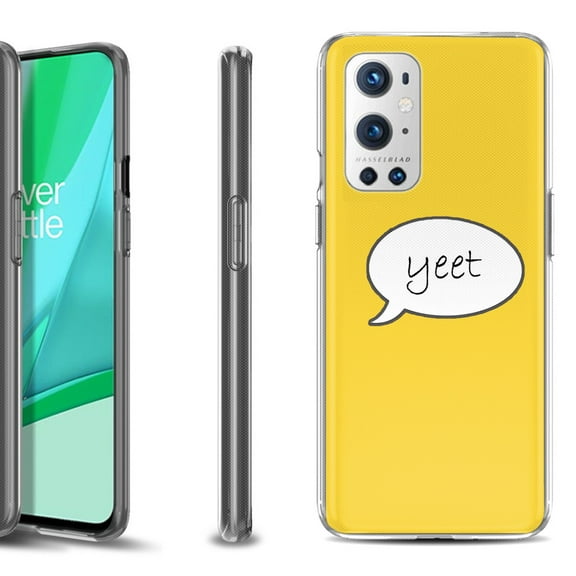 Slim-Fit Flexible TPU Gel Phone Case Compatible with OnePlus 9 PRO 5G, by OneToughShield - Yeet
