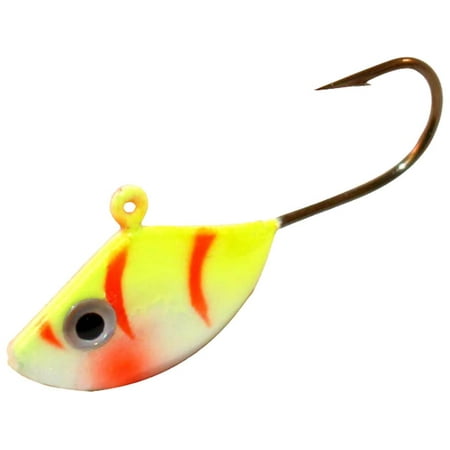 Northland UV Forage Minnow Fry Jig Electric Perch 3/32 oz