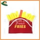 thumbnail image 1 of KAKOWELY Gorro de papas fritas divertido: tocado original para cosplay festivo de Acción de Gracias. Accesorio de disfraz cómodo para Halloween y fiestas temáticas., 1 of 4