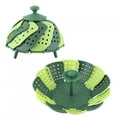 thumbnail image 5 of 2pcs Foldable Steaming Basket High Temperature Resistant Cooker Dish for Vegetable Fruit, 5 of 5