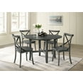 thumbnail image 2 of Acme Dresden Round Dining Table with Pedestal Base in Bone White, Indoor, 2 of 5