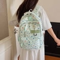 thumbnail image 5 of HJYCHN School Backpack for Boys Star Print 3Pc Set Daypack with Crossbody Pencil Case Charm Back to School Supplies for Kids Backpack for Girls Green, 5 of 7
