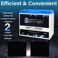 thumbnail image 4 of 12V 35AH U1 Lithium Replacement Battery compatible with Revolution Mobility Liberty 319 - 3 Pack, 4 of 6