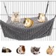 thumbnail image 4 of Hamaca para animales pequeños Cama para hurones Hamaca y jaula tipo túnel para ratas Hámster Ardilla Petauro del azúcar Guinea, 4 of 5