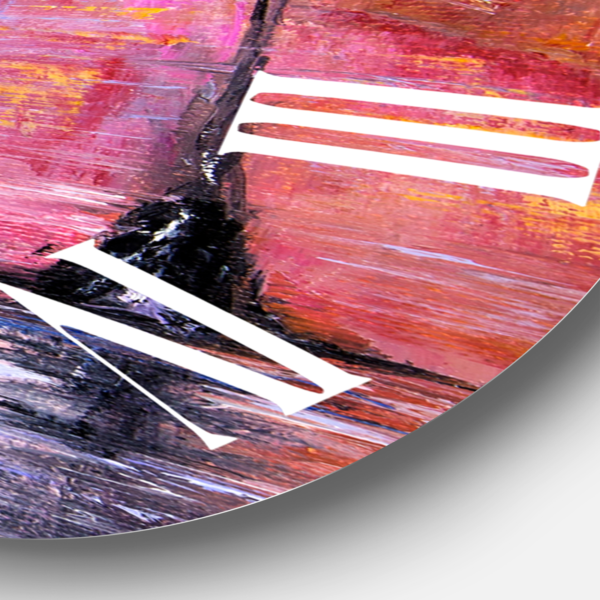 Designart 1 in French,Country Wall Clock