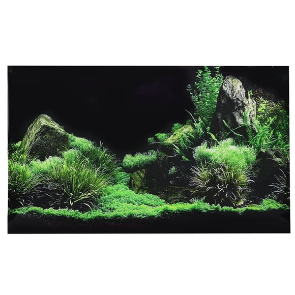 Aquarium Background, PVC Fish Tank Background Aquarium Backgrounds with Quality Waterproof Material and Outstanding Colors for Aquarium Decoration