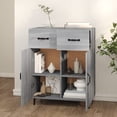 thumbnail image 4 of vidaXL Sideboard Console Cabinet with Storage for Kitchen Engineered Wood, 4 of 33