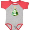 thumbnail image 3 of Inktastic 1st Birthday Green Christmas Tree with Yellow Star Boys or Girls Baby Bodysuit, 3 of 5