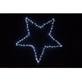 thumbnail image 2 of Perfect Holiday Large 120 LED UL Plug In Fairy Lights Star Frame with Hook - White for Weddings, Home Décor, Christmas, 2 of 2