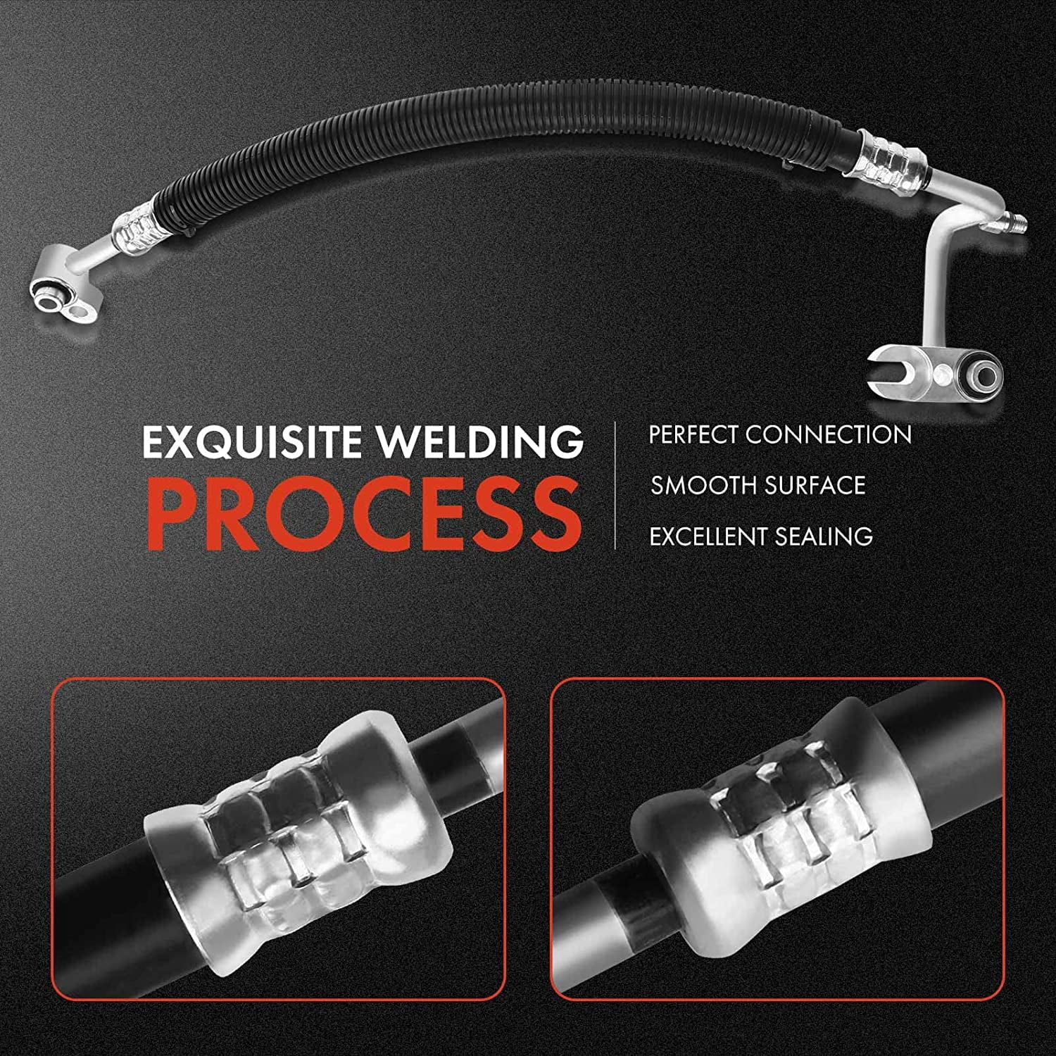 A-Premium A/C Discharge Hose Assembly For Jeep Grand Cherokee & Dodge Durango 5.7L 6.4L – Replaces HA-111243C - View #7