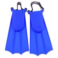 thumbnail image 1 of Adult Adjustable Swimming Training Flippers Watersports Blue Large, 1 of 7
