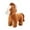 Brown Horse, variant on 4" Mini Plush Stuffed Dog Party Favor Small Puppy Stuffed Animal Bulk Soft Toy Doll for Birthday Gifts Fillers Christmas Shower Carnival Prize, White