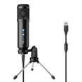 thumbnail image 1 of Micrófono USB profesional Steren con control de volumen y efecto eco, 1 of 5