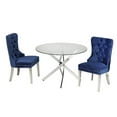 thumbnail image 1 of Margot 3-Piece Dining Set, Blue, 1 of 1