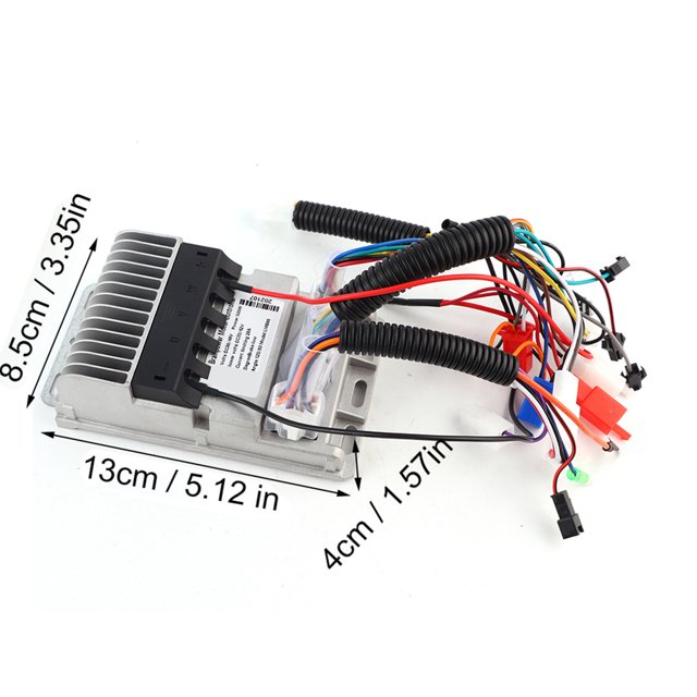 Electric Scooter Controller, Dustproof Bike Accessory Waterproof Alarm Cruising Electric Bike Controller, Three Wheels Electric Vehicle for Electric Bike