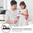 thumbnail image 4 of CIMAXIC father's day 1 Set Father's Day Photo Frame DIY Creative Photo Frame Mold Desktop Mold,8.07"X4.13"X2.6", 4 of 5