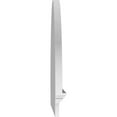 thumbnail image 4 of Ekena Millwork 48"W x 30-3/4"H x 2-3/4"P Half Round Smooth Architectural Grade PVC Combination Pediment, 4 of 7