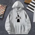 thumbnail image 4 of Sudadera con capucha estampada a la moda, duradera, para hombres y mujeres, para pesca, oficina, playa SG Yuyangstore Sudadera con capucha, 4 of 8