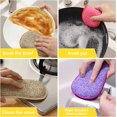 thumbnail image 3 of Pack Dual Action Microfiber Antibacterial Scrubbing Sponges for Kitchen Cleaning, 3 of 5