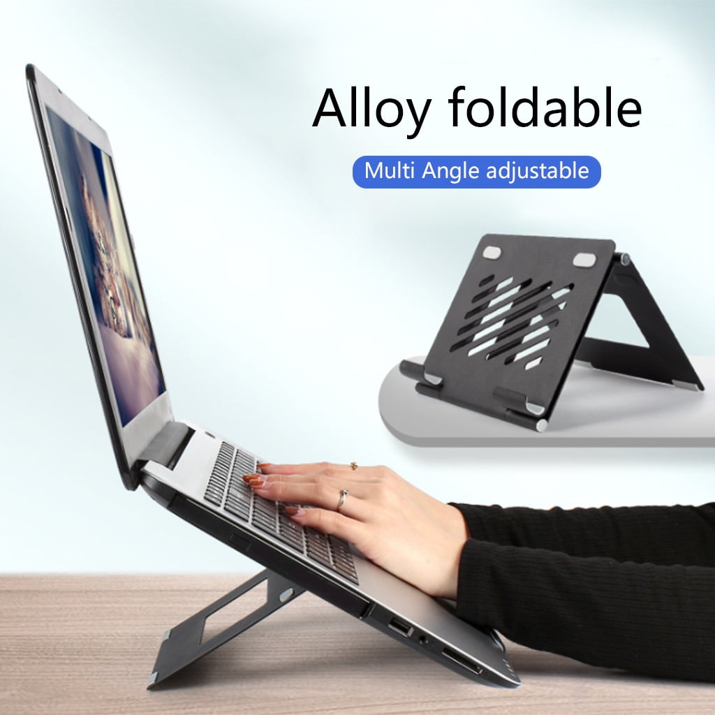 Foldable Laptop Stand Adjustable Notebook Bracket Portable Tablet Pad Cooling Holder
