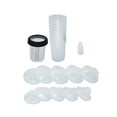 thumbnail image 1 of Vaso mezclador con pulverizador, vaso medidor desechable, vaso pulverizador con tapa, suministros de pintura 165ml, 1 of 9