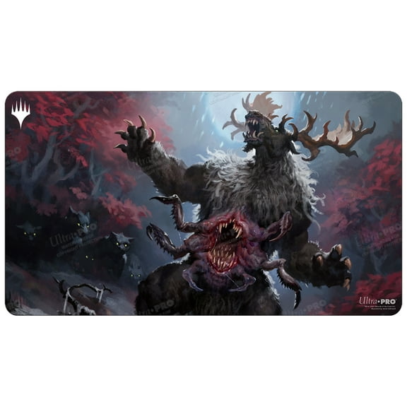 Innistrad: Crimson Vow Ulvenwald Behemoth Standard Gaming Playmat for Magic: The Gathering