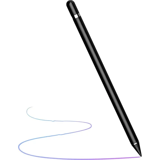 Active Stylus Pen para pantallas táctiles, lápiz para tableta con punta fina de 1,5 mm, lápiz inteligente compatible con iPad, iPhone, Huawei, teléfonos inteligentes Samsung y todos los demás