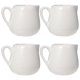 thumbnail image 2 of Porcelain Mini Milk Jug Kitchen Utensil Drip-free Spout White Color Simple And Generous Style 4 Pcs, 2 of 3