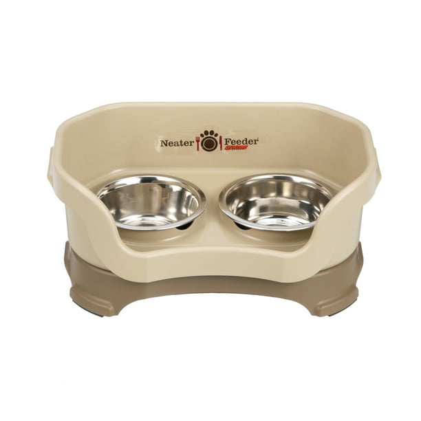 Neater Pets Neater Feeder Deluxe MessProof Elevated Food & Water Bowls for Small Dogs