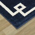 thumbnail image 3 of Balta Eleni Greek Key Area Rug Navy 5'3" x 7' 5' x 8' Indoor Navy, 3 of 5