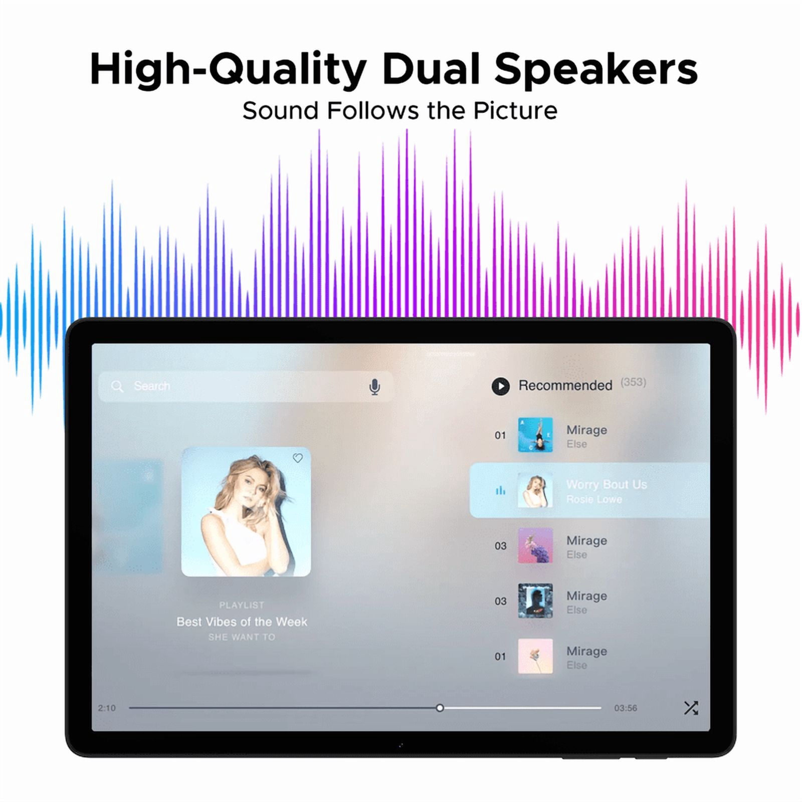DOOGEE Tab A9 Pro+ 11inch Tablet, 2026 New Android 16 Tablet with Keyboard & Gemini AI, 30GB+128GB/2TB, 8580mAh, 90Hz, 13MP+5MP/Widevine L1/Face ID/WiFi5 Octa-Core Gaming Tablet with Pen, Mouse&Case