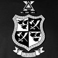 thumbnail image 3 of CafePress - Delta Chi Black And White Coat Of Arms Long Sleeve T Shirt - Long Sleeve Dark T-Shirt, 3 of 4