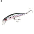 thumbnail image 2 of Windfall 10cm Artificial Fish Lure Fresh Water Saltwater Fishing Lure Squid Salwater 3D Minnow Fishing Lure Salt Swimbait Wobbler, 2 of 7